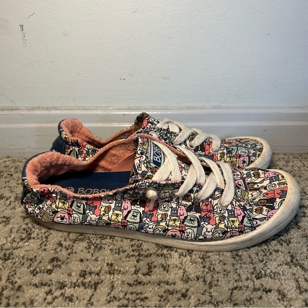 Bobs From Sketchers Memory Foam Beach Bingo Rover… - image 4